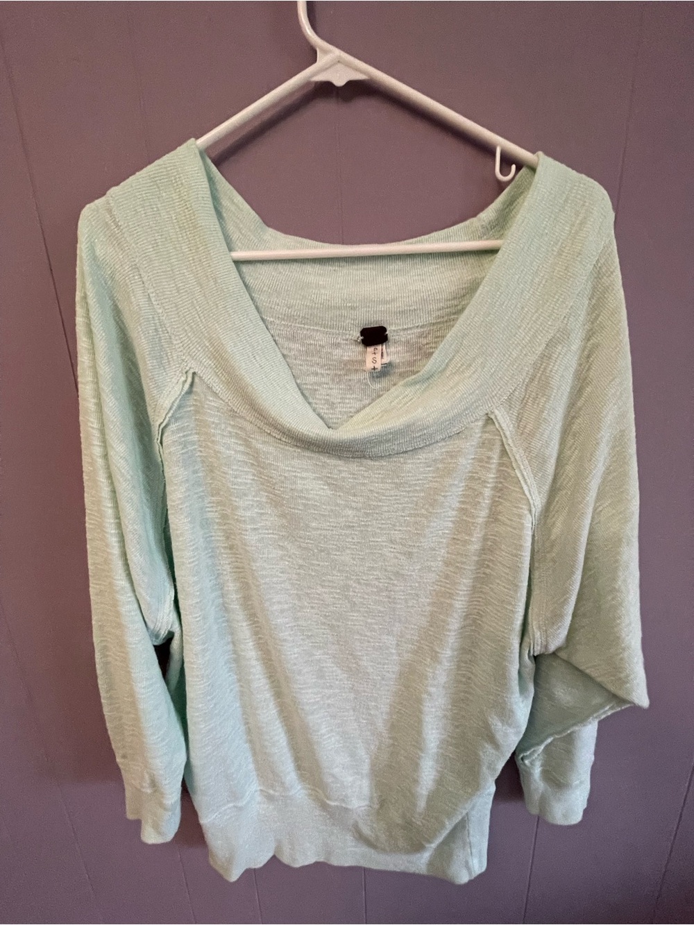 We The Free Mint Green Lightweight Top